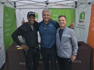 Sugar Ray Leonard, Frank Moran, Michael Greenburg